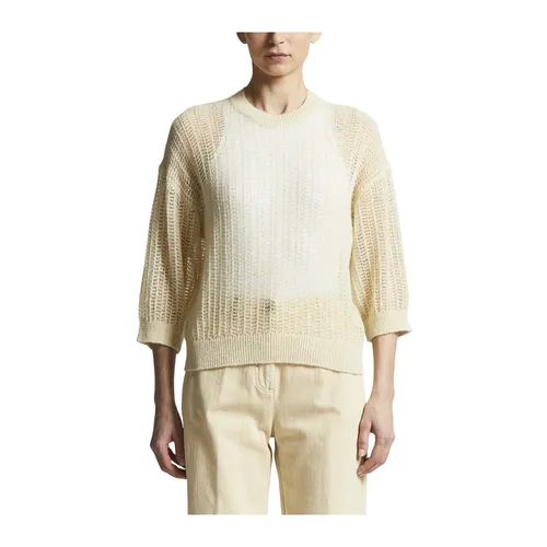 Knitwear > Round-neck Knitwear - - Peserico - Modalova