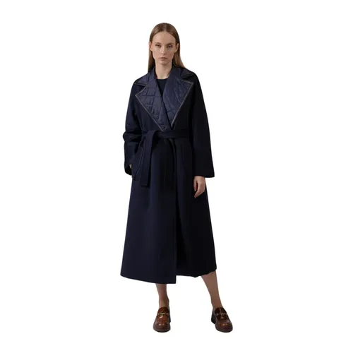 Coats > Belted Coats - - Max Mara Studio - Modalova