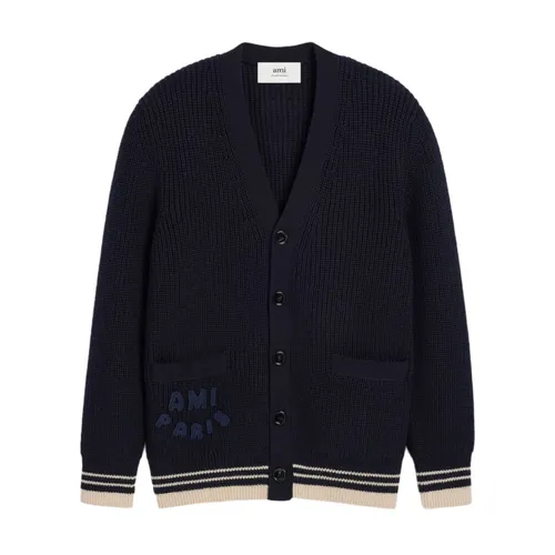 Knitwear > Cardigans - - Ami Paris - Modalova