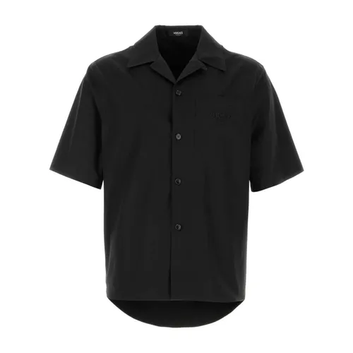 Shirts > Short Sleeve Shirts - - Versace - Modalova