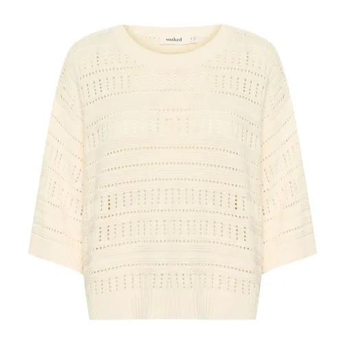 Knitwear > Round-neck Knitwear - - Soaked in Luxury - Modalova