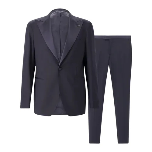 Suits > Suit Sets > Single Breasted Suits - - Tagliatore - Modalova