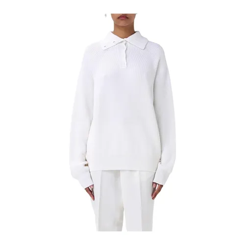 Knitwear > V-neck Knitwear - - Fabiana Filippi - Modalova