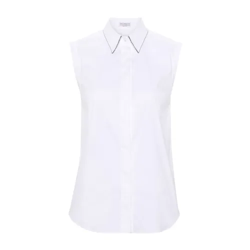 Blouses & Shirts > Shirts - - Brunello Cucinelli - Modalova