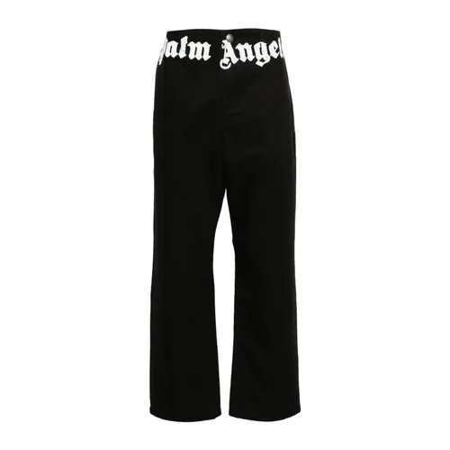 Trousers > Wide Trousers - - Palm Angels - Modalova