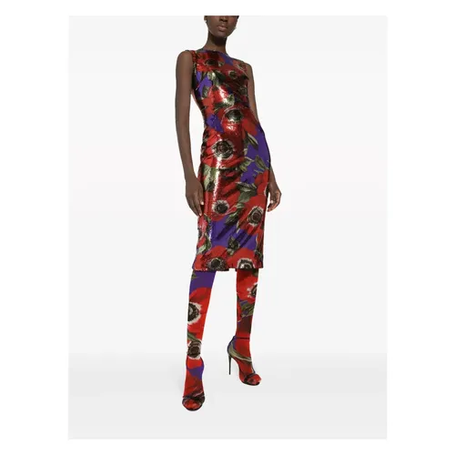 Dresses > Day Dresses > Midi Dresses - - Dolce & Gabbana - Modalova