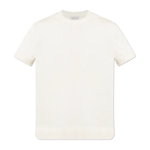Moncler - Tops > T-Shirts - Beige - Moncler - Modalova