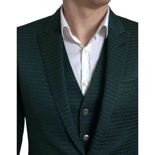 Suits > Suit Sets > Single Breasted Suits - - Dolce & Gabbana - Modalova