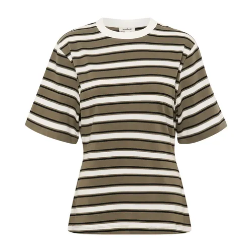 Tops > T-Shirts - - Soaked in Luxury - Modalova