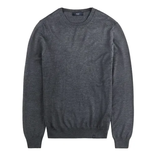 Knitwear > Round-neck Knitwear - - Fay - Modalova