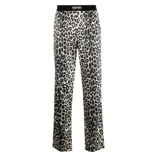 Trousers > Wide Trousers - - Tom Ford - Modalova