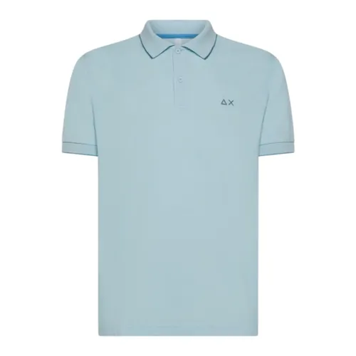 Sun68 - Tops > Polo Shirts - Blue - Sun68 - Modalova