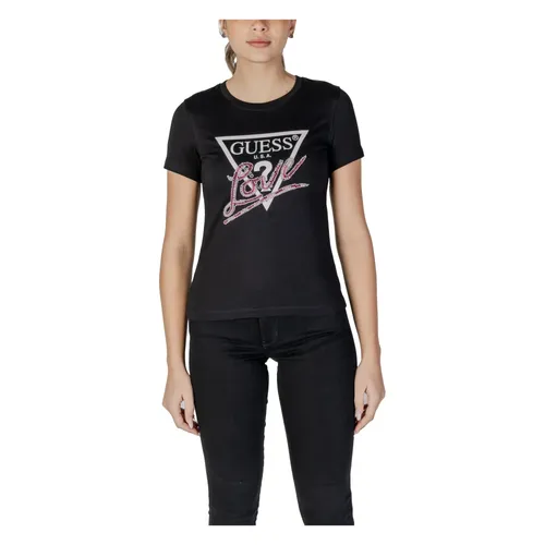Guess - Tops > T-Shirts - Black - Guess - Modalova