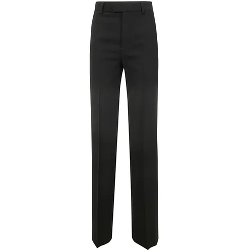 Trousers > Straight Trousers - - Ann Demeulemeester - Modalova