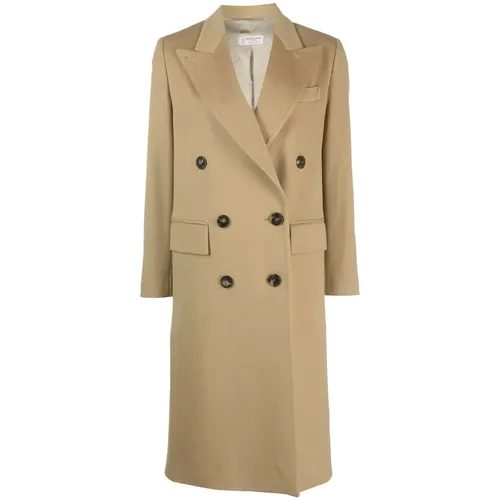 Coats > Double-Breasted Coats - - Alberto Biani - Modalova