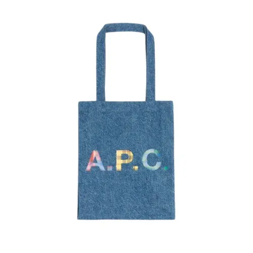 A.p.c. - Bags > Tote Bags - Blue - A.p.c. - Modalova