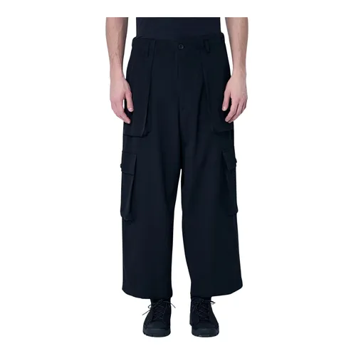 Trousers > Wide Trousers - - Yohji Yamamoto - Modalova