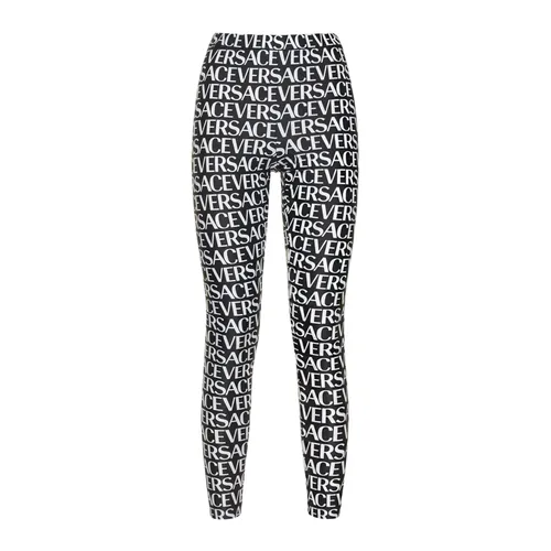 Trousers > Leggings - - Versace - Modalova