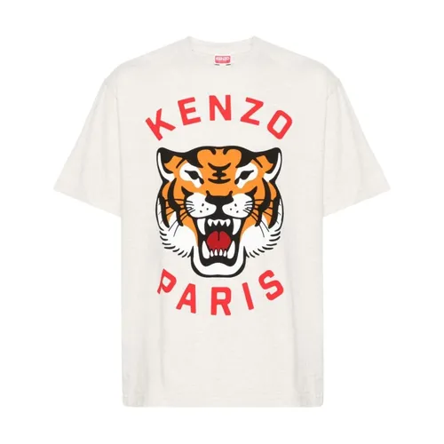 Kenzo - Tops > T-Shirts - Gray - Kenzo - Modalova