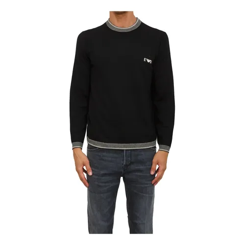Knitwear > Round-neck Knitwear - - Emporio Armani - Modalova