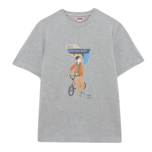 Baracuta - Tops > T-Shirts - Gray - Baracuta - Modalova