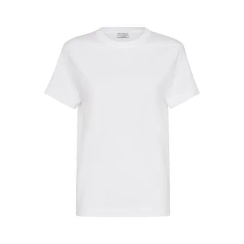 Tops > T-Shirts - - Brunello Cucinelli - Modalova