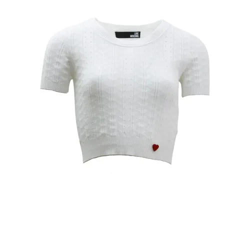 Tops > T-Shirts - - Love Moschino - Modalova