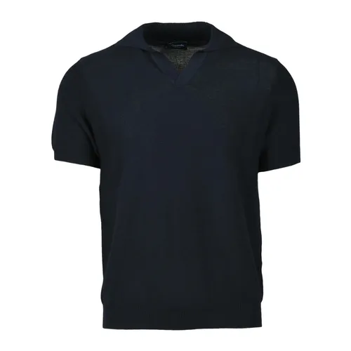 Knitwear > V-neck Knitwear - - Drumohr - Modalova