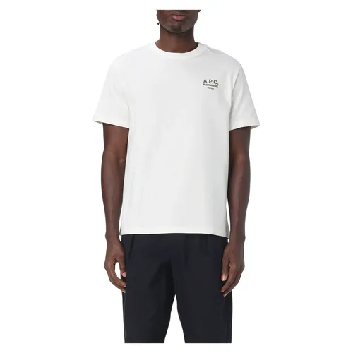 A.p.c. - Tops > T-Shirts - White - A.p.c. - Modalova