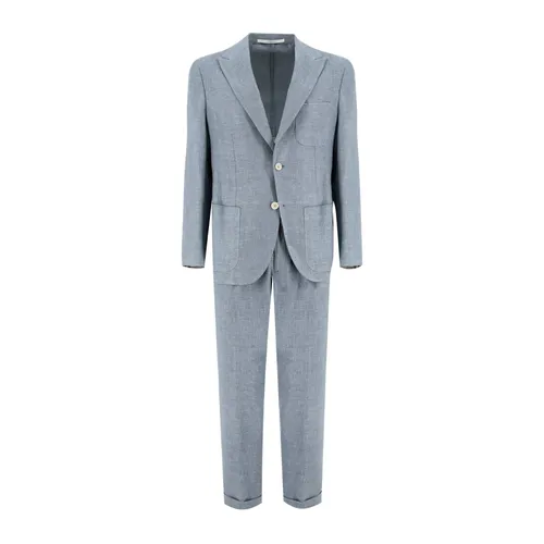 Suits > Suit Sets > Single Breasted Suits - - Eleventy - Modalova