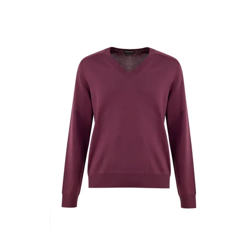 Knitwear > V-neck Knitwear - - Tom Ford - Modalova