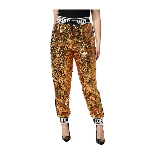 Trousers > Slim-fit Trousers - - Dolce & Gabbana - Modalova