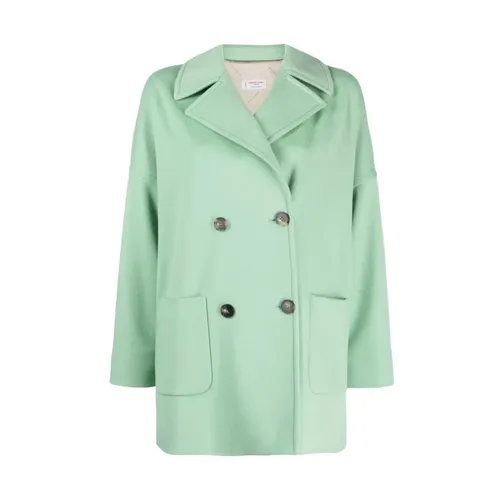 Coats > Double-Breasted Coats - - Alberto Biani - Modalova