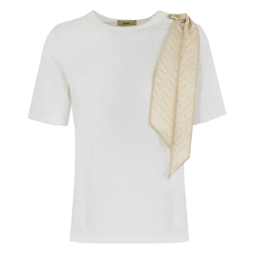 Herno - Tops > T-Shirts - Beige - Herno - Modalova