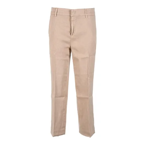 Trousers > Straight Trousers - - Dondup - Modalova
