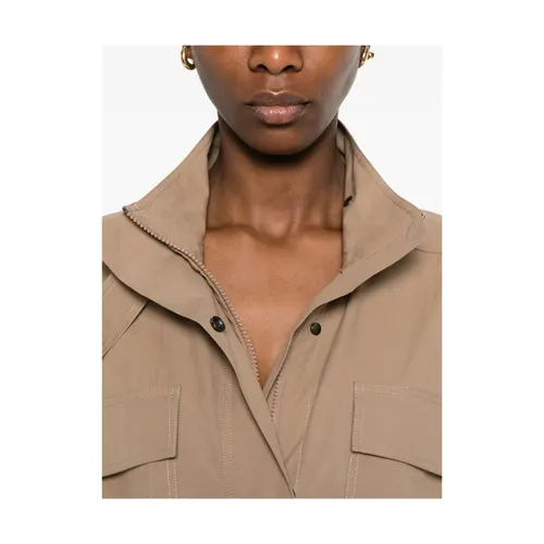 Coats > Single-Breasted Coats - - Brunello Cucinelli - Modalova