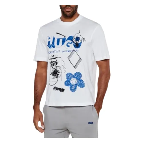 Hugo - Tops > T-Shirts - White - Hugo - Modalova