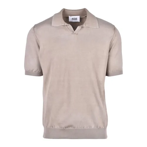 Tops > Polo Shirts - - Alpha Studio - Modalova