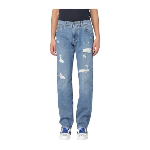 Jeans > Straight Jeans - - Dolce & Gabbana - Modalova