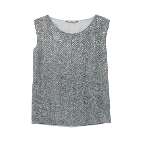 Tops > Sleeveless Tops - - Ermanno Scervino - Modalova