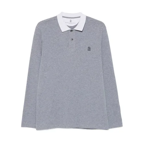Tops > Polo Shirts - - Brunello Cucinelli - Modalova