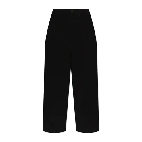 Trousers > Cropped Trousers - - Yohji Yamamoto - Modalova