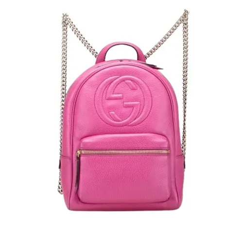 Pre-owned > Pre-owned Bags > Pre-owned Backpacks - - Gucci Vintage - Modalova