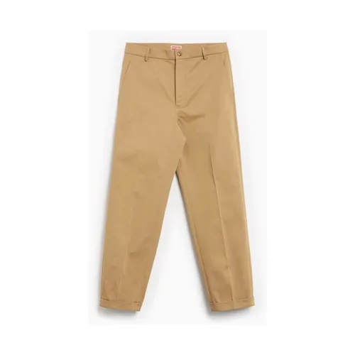 Kenzo - Trousers > Chinos - Beige - Kenzo - Modalova