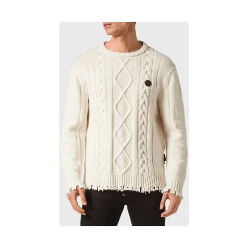 Knitwear > Round-neck Knitwear - - Philipp Plein - Modalova