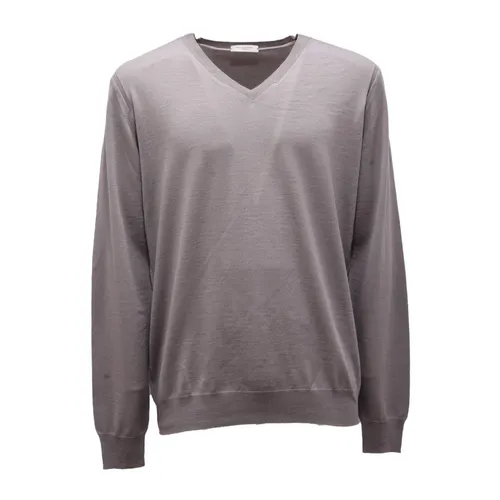 Knitwear > V-neck Knitwear - - Paolo Pecora - Modalova