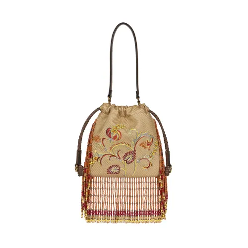 Etro - Bags > Bucket Bags - Brown - Etro - Modalova