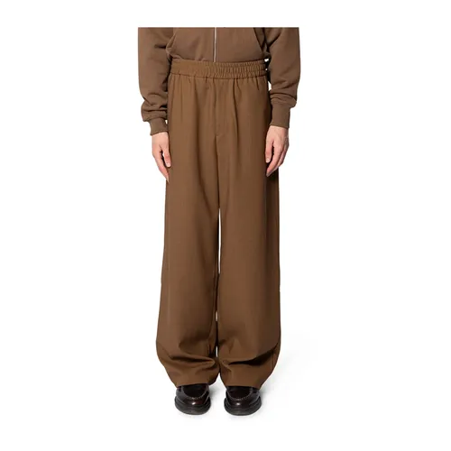 Trousers > Wide Trousers - - Ami Paris - Modalova