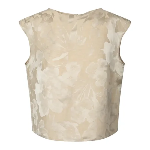 Tops > Sleeveless Tops - - Incotex - Modalova