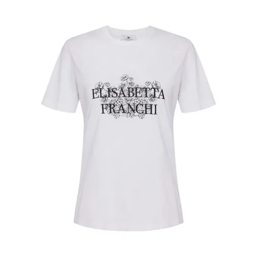 Tops > T-Shirts - - Elisabetta Franchi - Modalova